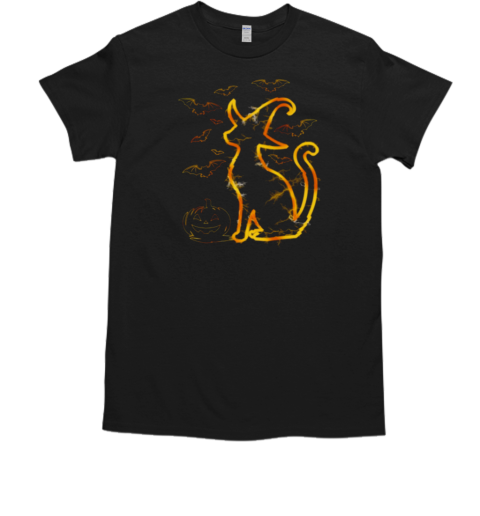 Cat Animation Interesting Halloween Cat T-Shirt