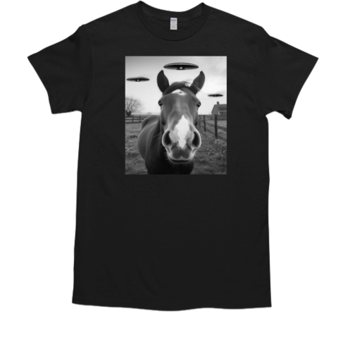 Horse Under The UFO T-Shirt