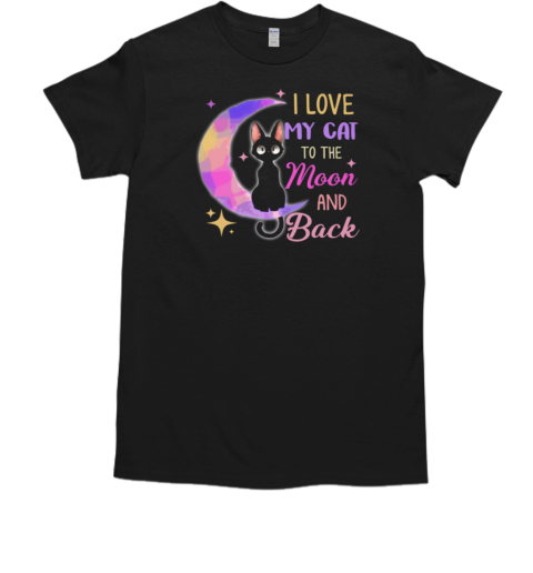 I Love My Cat To The Moon And Back T-Shirt