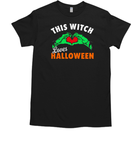 This witch loves Halloween T-Shirt