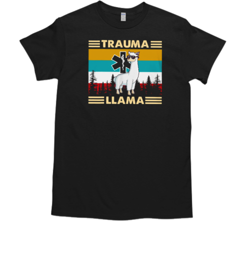 Vintage Trauma Llama T-Shirt