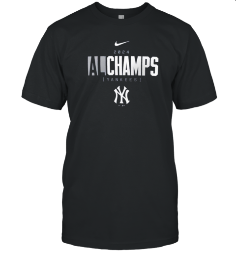 American League Champions MLB New York Yankees 2024 Logo T-Shirt