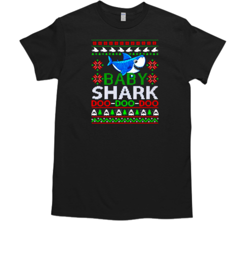 Baby shark doo doo doo Christmas T-Shirt