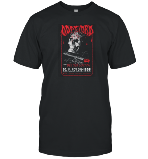 Dopelord Nov 14 2024 Jugendzentrum B58 In Braunschweig Germany T-Shirt