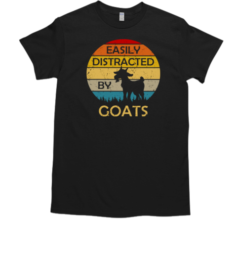 Easily Distracted By Goat T-Shirt