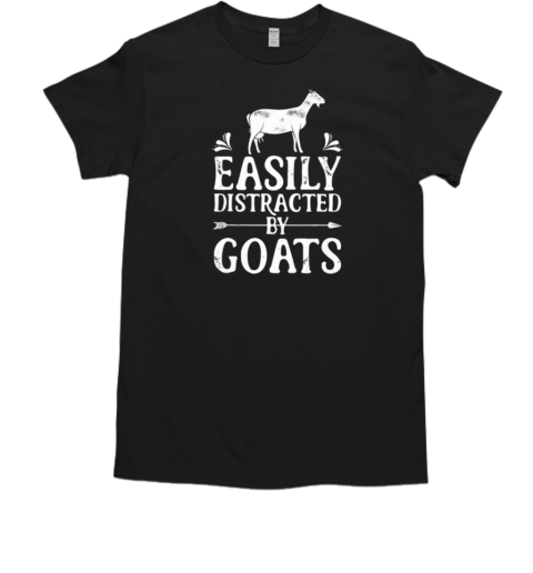 Easily Distracted By Goats T-Shirt