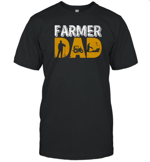 Farmer Dad Tractor T-Shirt