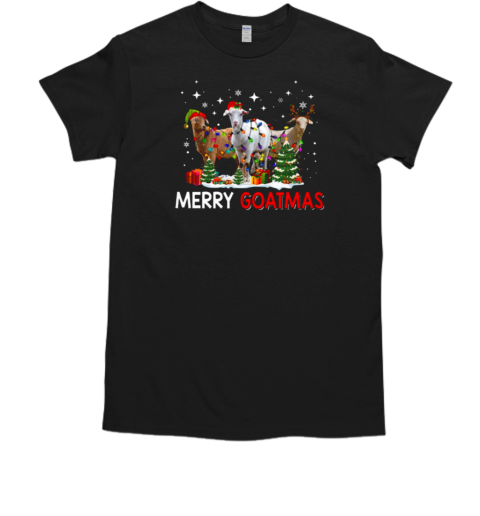 Goat Christmas Merry Goatmas T-Shirt