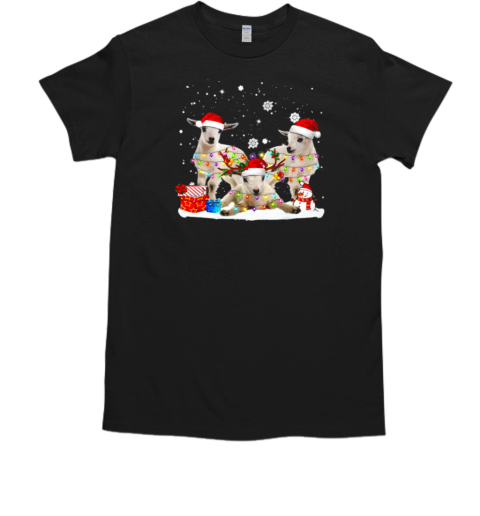 Goat Christmas Santa Christmas T-Shirt