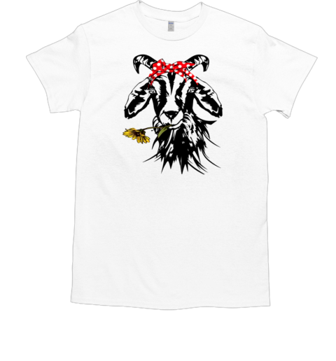 Goat Head Sunflower T-Shirt