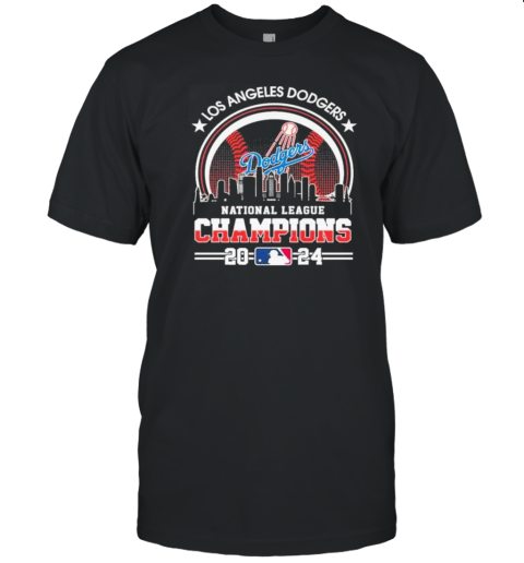 Los Angeles Dodgers 2024 Baseball National League Winner T-Shirt