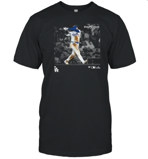 Los Angeles Dodgers Shohei Ohtani 2024 MLB Postseason Moments T-Shirt