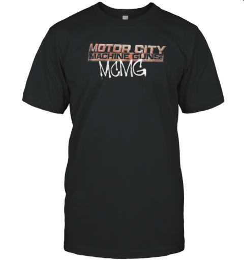 Motor City Machine Guns Rapid Fire Rock N' Roll T-Shirt