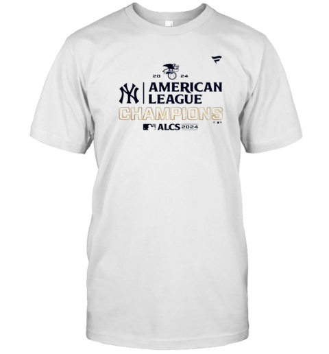 New York Yankees 2024 American League Champions Locker Room T-Shirt