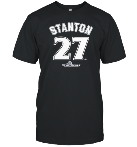 New York Yankees Giancarlo Stanton 2024 World Series T-Shirt