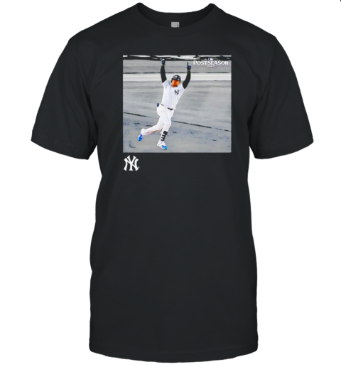 New York Yankees Juan Soto Black 2024 MLB Postseason Moments T-Shirt