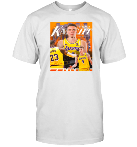 Poster Dalton Knecht Los Angeles Lakers NBA Is He The Steal Of The Draft T-Shirt