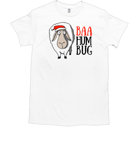 Sheep Christmas Baa Hum Bug T-Shirt