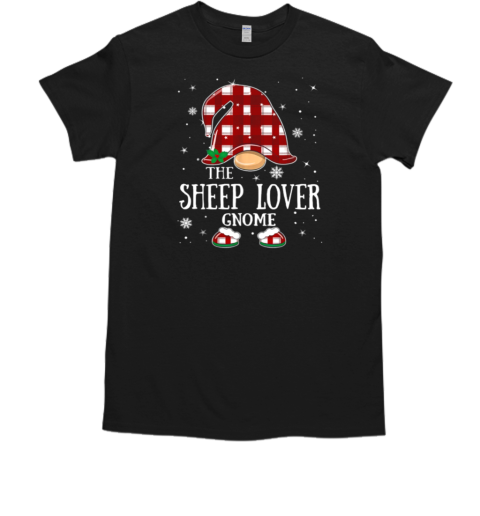 Sheep Christmas The Sheep Lover T-Shirt