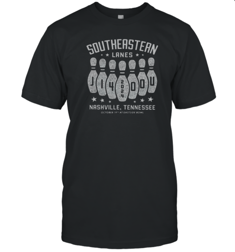 Southeastern Lanes At Eastside Bowl On Oct 19 2024 In Nashville TN T-Shirt