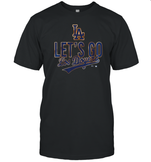 Los Angeles Dodgers 2024 National League Champions – LA Dodgers Let Go T-Shirt