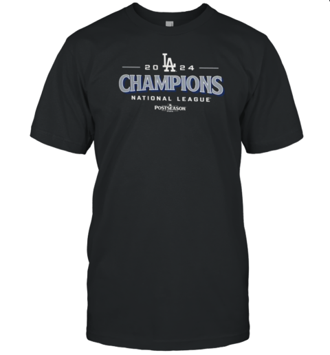 Los Angeles Dodgers 2024 National League Champions Roster Postseason 2024 T-Shirt