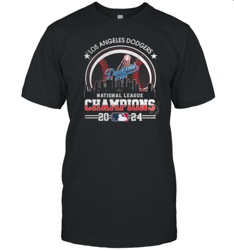 Los Angeles Dodgers National League Champions 2024 T-Shirt