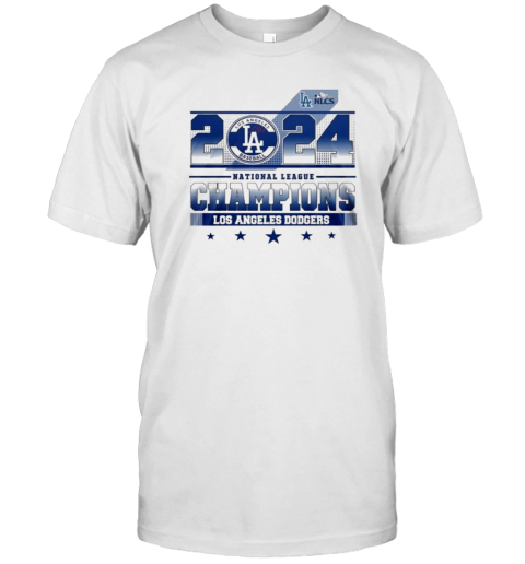 Los Angeles Dodgers National League Champions Victory 2024 T-Shirt