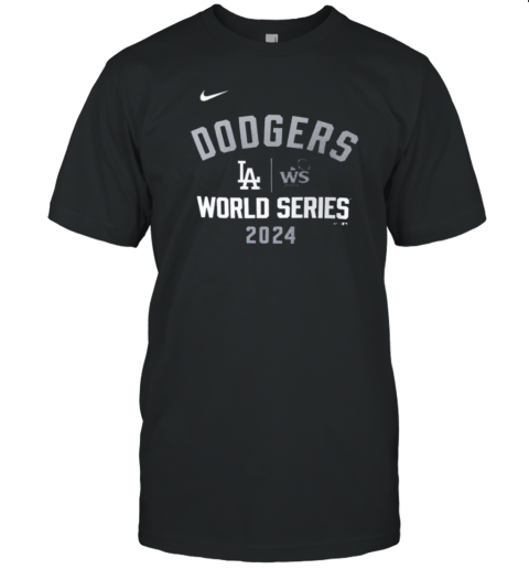 Los Angeles Dodgers Nike 2024 World Series Arched Lockup T-Shirt