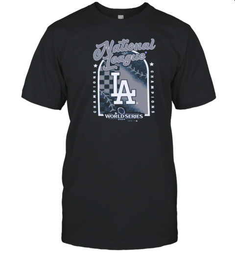 Los Angeles Dodgers WS 2024 National League Champions Tri Blend T-Shirt