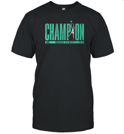 New York Liberty Breanna Stewart Champion 2024 T-Shirt