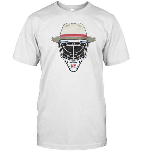 New York Rangers hockey mask hat T-Shirt