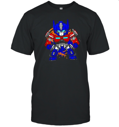 Optimus Prime Transformers Chibi Optimus retro T-Shirt