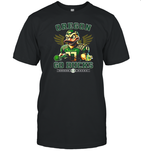 Oregon Ducks Go Ducks Mascot S T-Shirt