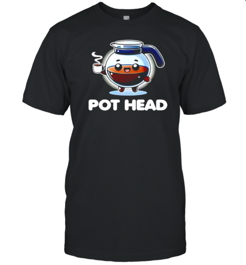 Pot head kawaii coffee pot T-Shirt