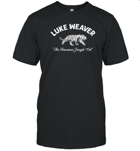 Tiger Luke Weaver The Ferocious Jungle Cats T-Shirt