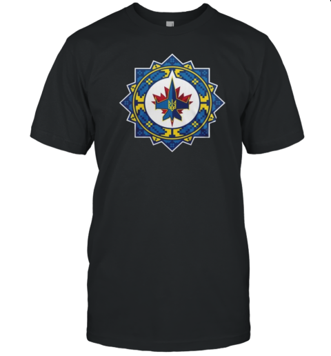 Winnipeg Jets Ukrainian Heritage Night 2025 T-Shirt