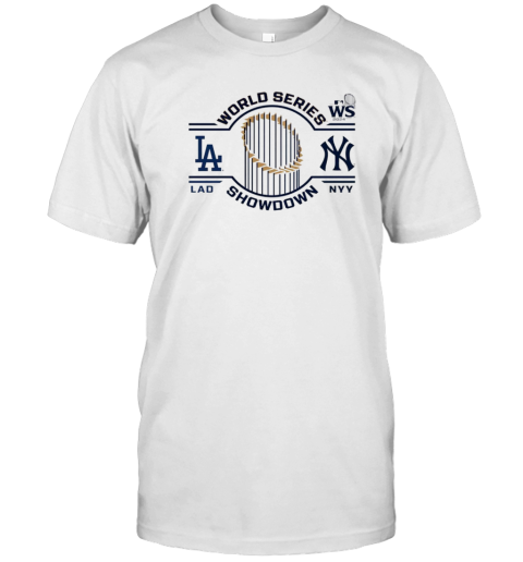 Los Angeles Dodgers vs New York Yankees 2024 World Series Matchup Changeup T-Shirt