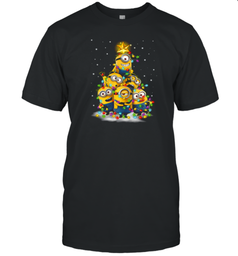 Minions Christmas Tree T-Shirt