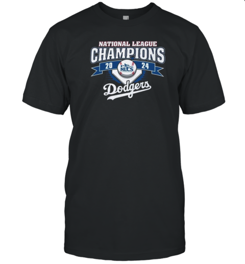 NLCS 2024 Los Angeles Dodgers National League Champions T-Shirt