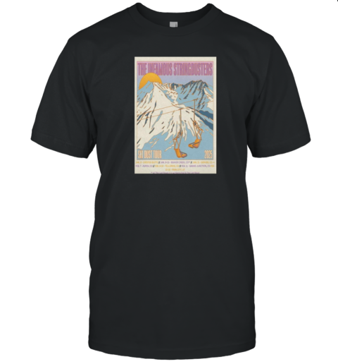 The Infamous Stringdusters Tour Ski Dust 2025 T-Shirt