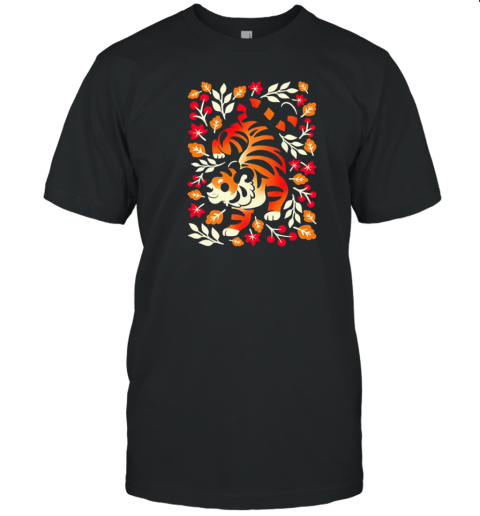 Tiger cute autumn T-Shirt