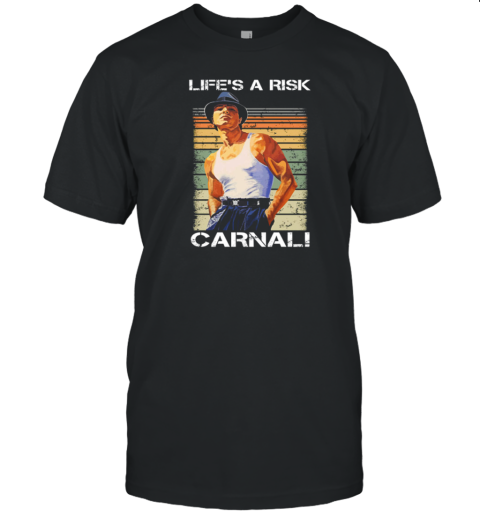 Vintage Paco Carnal Life's a Risk T-Shirt