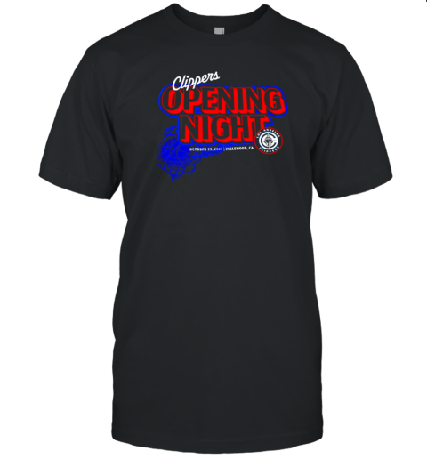 Los Angeles Clippers Opening Night 2024 T-Shirt