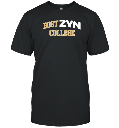 Ming Zhang Bost Zyn College Logo T-Shirt