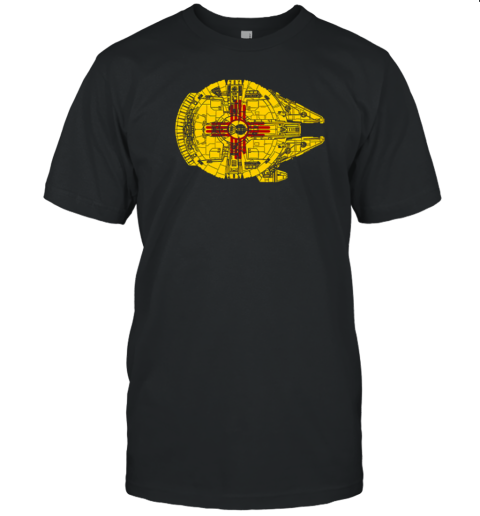 New Mexico Flag And The Millennium Falcon T-Shirt