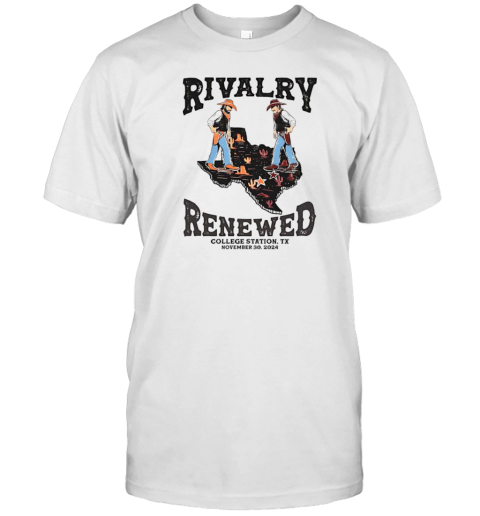 Rivalry Renewed College Station TX November 30 2024 Texas Cowboys T-Shirt