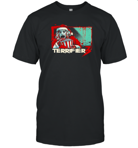 Terrifier 3 Umbrella Entertainment Christmas T-Shirt