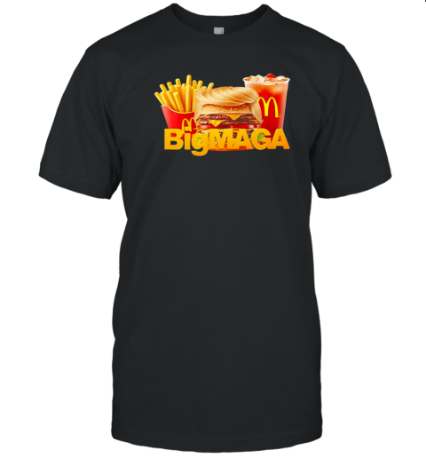 Trump McDonald's Big Maga T-Shirt