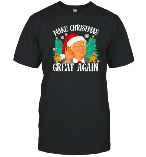 Trump Santa Make Christmas Great Again T-Shirt